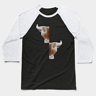 half cow Baseball T-Shirt